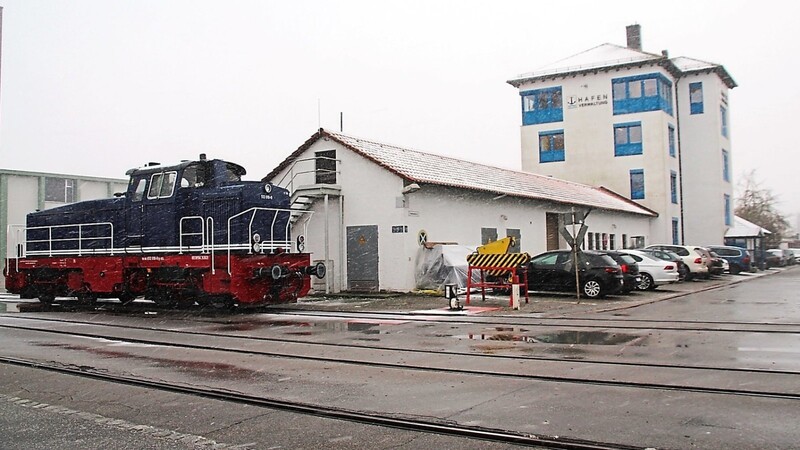 Die alte Werkstatt des Hafenzweckverbandes wird durch einen Neubau ersetzt.