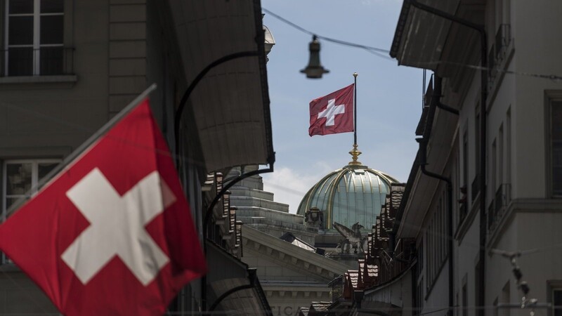Der Parlamentssitz in Bern: Am Sonntag werden die Sitze in den beiden Kammern, dem Nationalrat und dem Ständerat, neu vergeben.