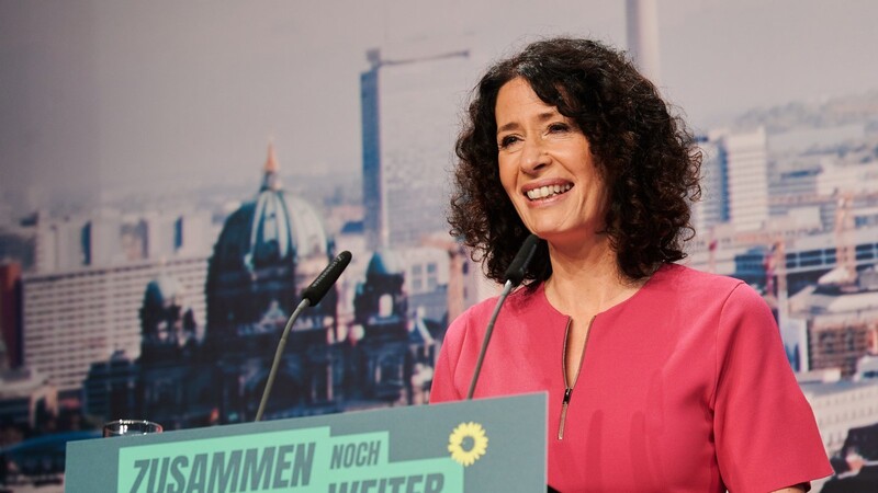 Bettina Jarasch, frühere Landesvorsitzende von Bündnis 90/Die Grünen in Berlin, will die neue Chefin im Roten Rathaus werden.