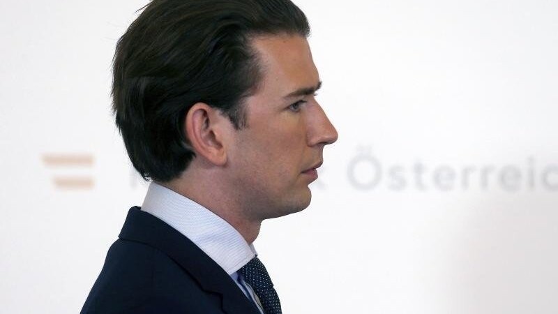 Sebastian Kurz, Bundeskanzler von Österreich, kommt zu einer Pressekonferenz. Die generelle Reisewarnung für ganz Nordrhein-Westfalen wurde von der österreichischen Regierung zurückgenommen.