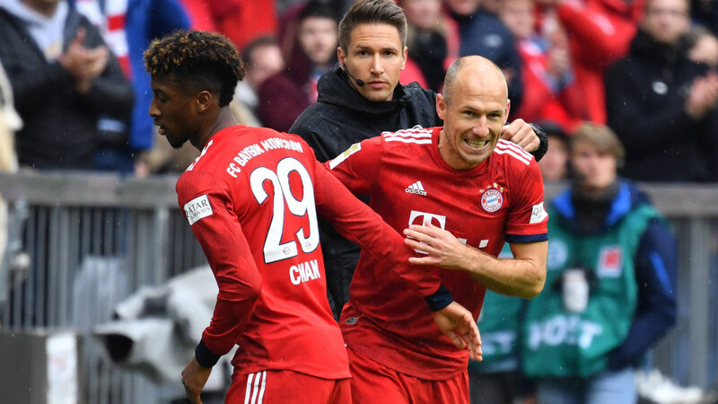 Comeback nach fünf Monaten: Arjen Robben (re.) beim FC Bayern.