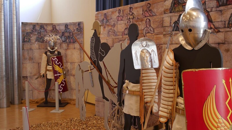 Ausstellung im Quintana Künzing: Gladiatoren - Superstars der Antike.