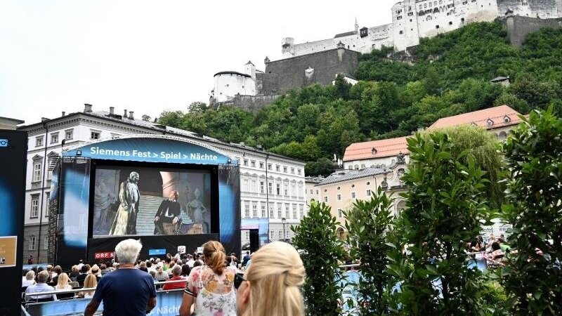 Die Salzburger Festspiele fanden im vergangenen Jahr unter großen Hygiene-Auflagen statt.