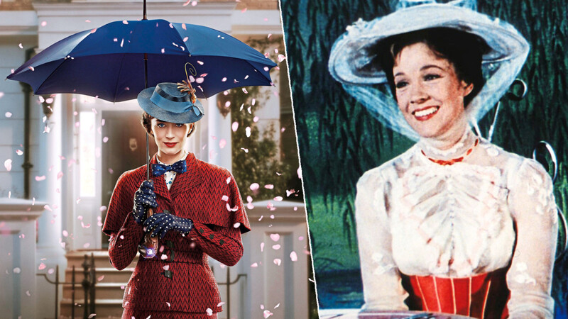 Tritt in die Fußstapfen von Julie Andrews: Emily Blunt ist die neue Mary Poppins.