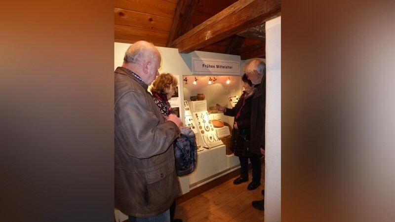 Im Essenbacher Museum sind die Grabungsergebnisse ausgestellt.
