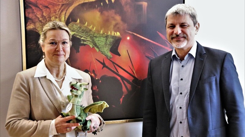 Ulrike Eder ist die neue Drachenstich-Orga-Leiterin.