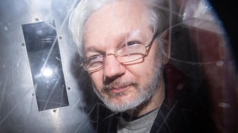 Wikileaks-Gründer Julian Assange sitzt seit April 2019 im Hochsicherheitsgefängnis Belmarsh im Osten Londons.