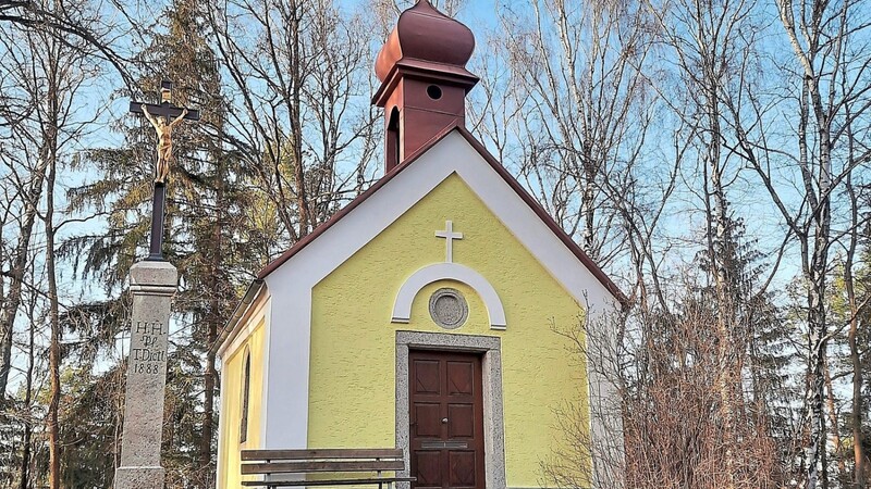 Ein echtes Schmuckstück und für Marina Killermann das schönste Fleckchen in der ehemaligen Gemeinde: die Kapelle in Güttenberg