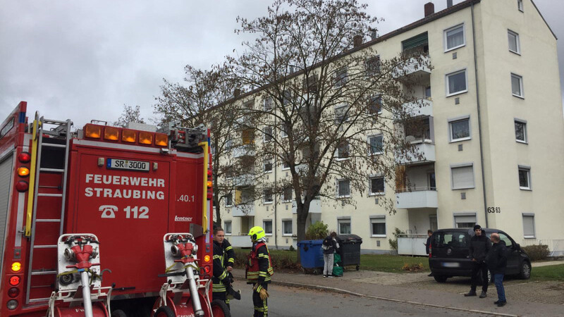 Die Feuerwehr Straubing hatte am Samstagmittag in der Eichendorffstraße einen Einsatz.