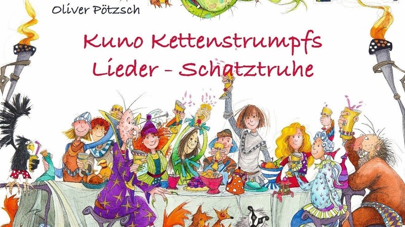 Kuno Kettenstrumpfs Lieder-Schatztruhe mit Oliver Pötzsch: Am 15. Dezember im Hofspielhaus.