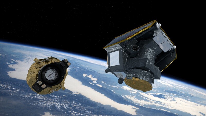 Am Dienstag startet die Weltraummission Cheops zur Erforschung von Exoplaneten. Die künstlerische Darstellung zeigt, wie das aussehen könnte.