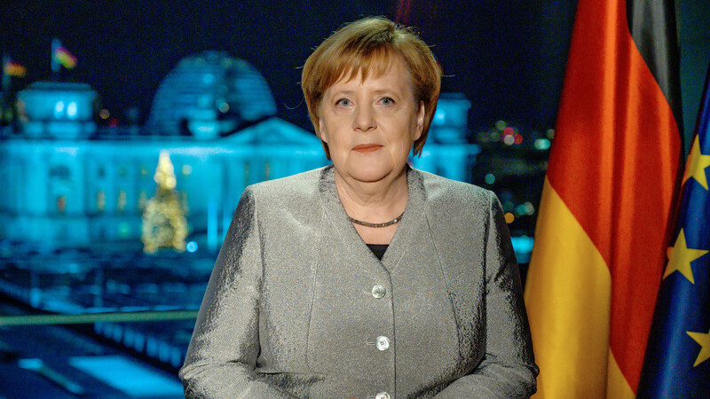 Kanzlerin Angela Merkel wird am Silvestertag wieder zu den Bürgern sprechen.