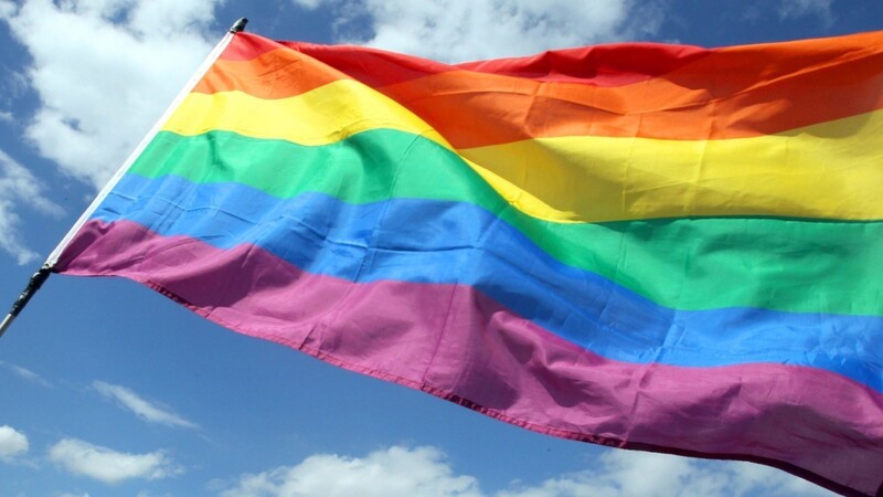 Die Regenbogenfahne wird bei der "Straight Pride Parade" wohl eher nicht zu sehen sein.