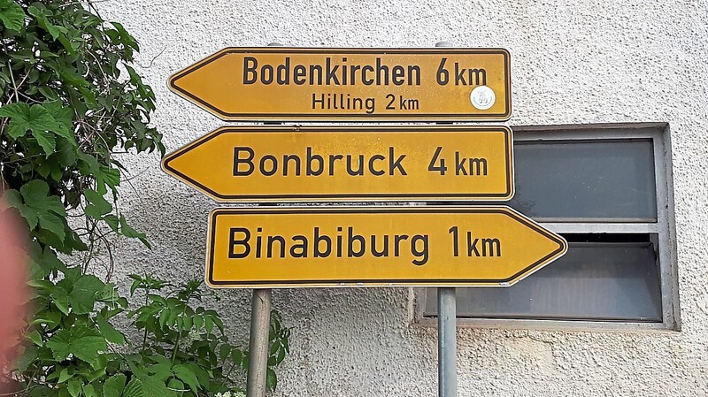 Die LA1 als Binatal-Magistrale und verbindet Binabiburg mit Bodenkirchen.