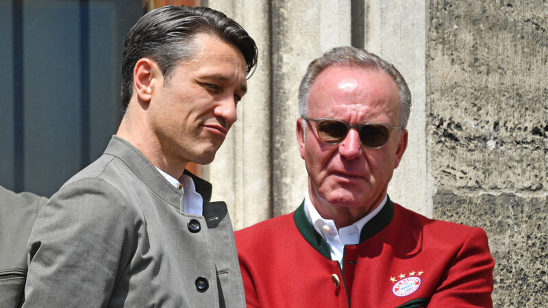 Waren beim FC Bayern nicht immer einer Meinung: Niko Kovac (l.) und Karl-Heinz Rummenigge.