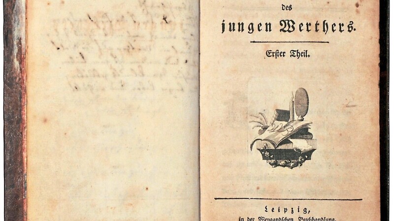 Die erste Fassung von Goethes "Die Leiden des jungen Werthers" ist 1774 erschienen.