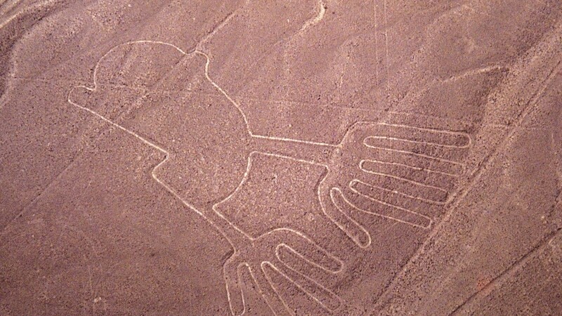 Die unterschiedlichsten Figuren und Formen findet man in den Nazca-Linien in Peru.