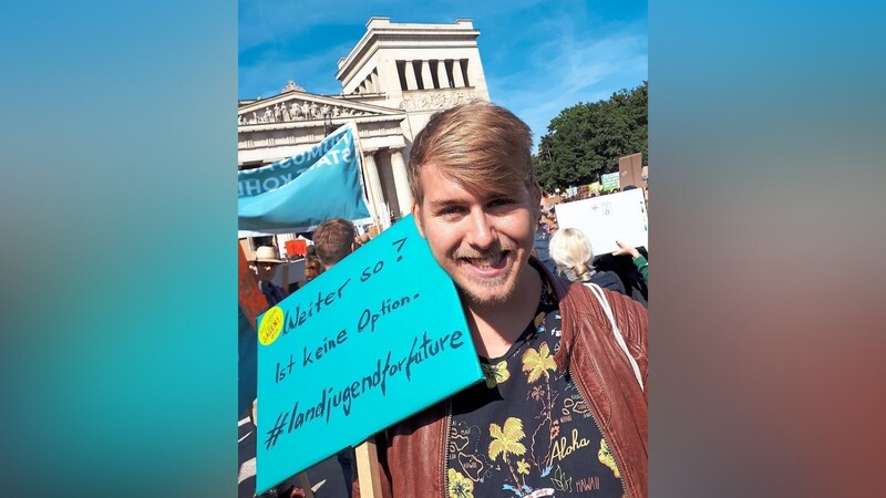 Der 24-jährige Josef Hartl aus Mettenhausen darf für die bayerischen Landjugenden an der UN-Klimakonferenz teilnehmen.