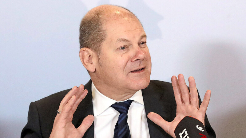 Bundesfinanzminister Olaf Scholz will die Finanztransaktionssteuer.