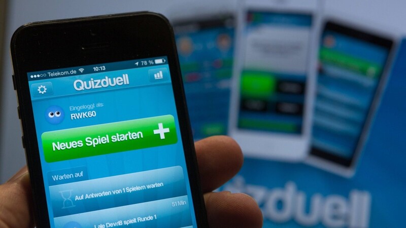 Einer der Spiele-Klassiker für das Smartphone: "Quizduell".