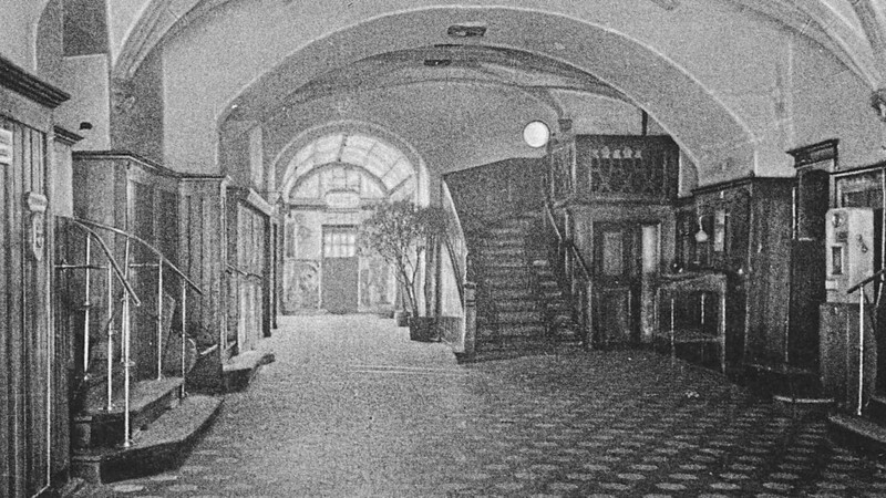 Eine Innenaufnahme vom Kronprinz-Kino aus der damaligen Zeit.