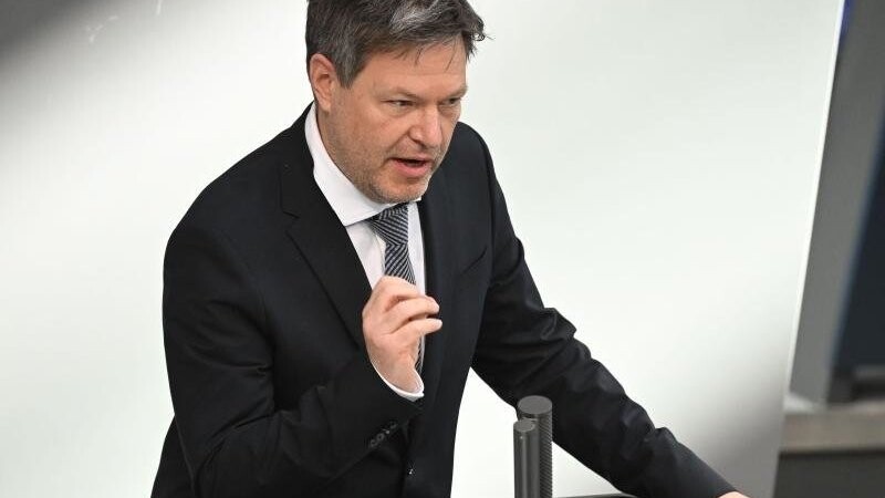 Robert Habeck (Grüne), Bundesminister für Wirtschaft und Klimaschutz.