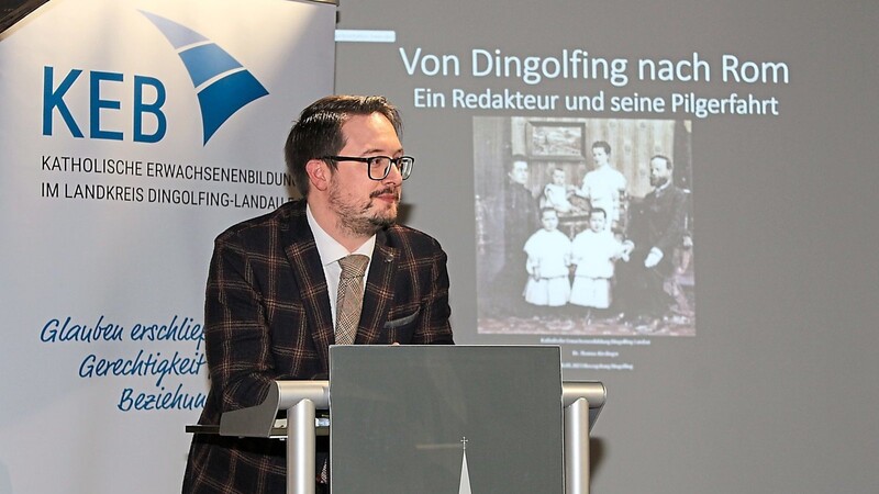 "Konrad Sixt war Dingolfinger durch und durch", sagt Dr. Thomas Kieslinger.