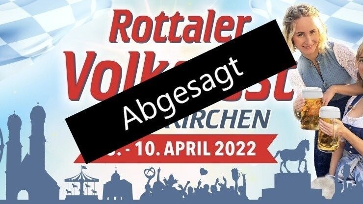 Das Rottaler Volksfest 2022 wurde abgesagt.