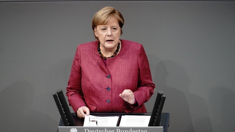 Die Werte-Union hat Angela Merkel kritisiert. (Archivbild)