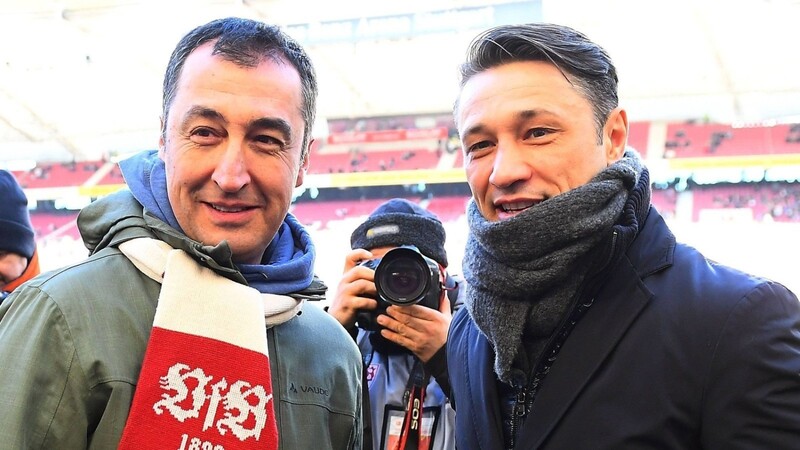 Grünen-Politiker Cem Özdemir und Niko Kovac vom FC Bayern.