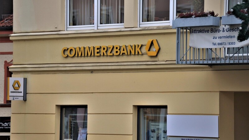 Die Commerzbank-Filiale zieht zum 1. Februar aus.