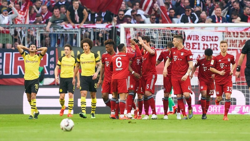 Im April kassierte Borussia Dortmund eine böse 0:5-Pleite in der Allianz Arena.