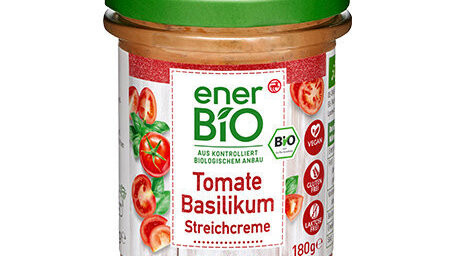 enerBiO Tomate Basilikum Streichcreme