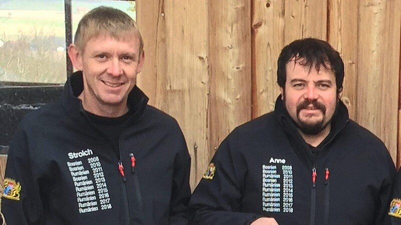 Daniel Promesberger (links) und Michael Schmidbauer brechen Ende Dezember wieder nach Rumänien auf.
