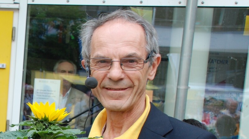 Hans Stanglmair ist Vorsitzender der Solarfreunde Moosburg.