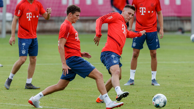 Abwehrgespann des FC Bayern: Benjamin Pavard (li.) und Niklas Süle.