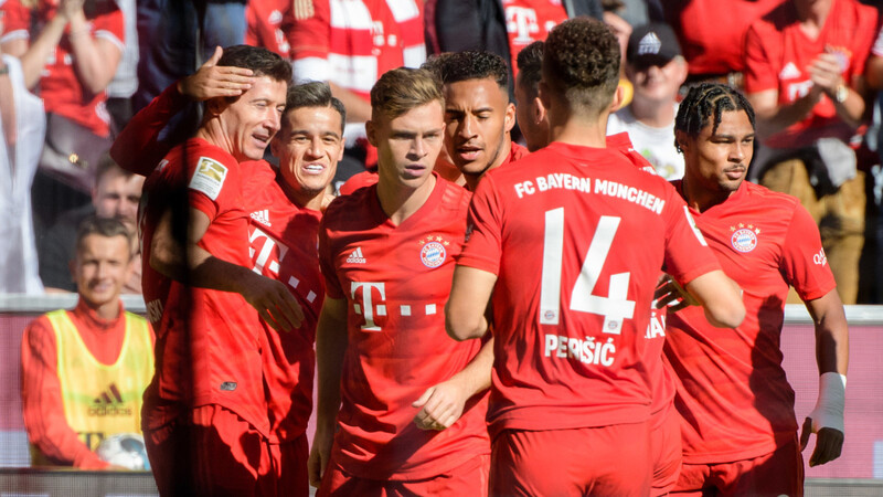 Der FC Bayern gewinnt zum Wiesn-Auftakt gegen den 1. FC Köln.