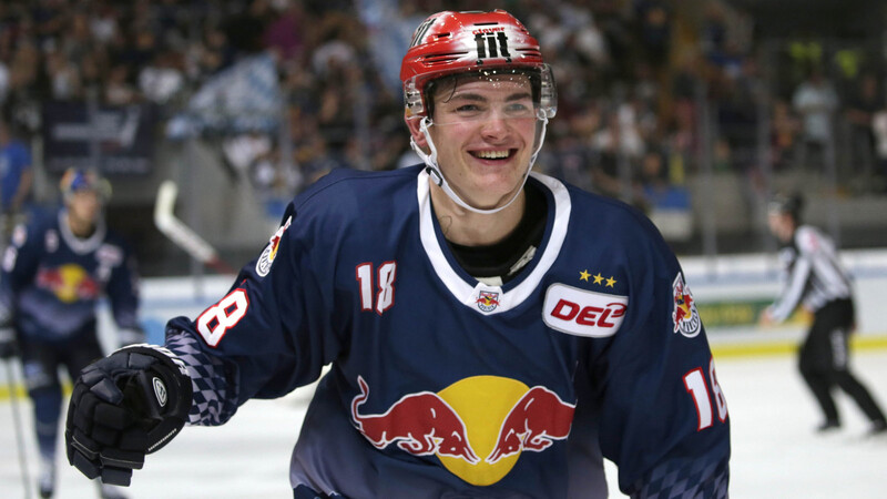 Zwei Siegtreffer in zwei Spielen: Justin Schütz. Der 19-Jährige wurde bereits vom NHL-Team der Florida Panthers gedraftet.