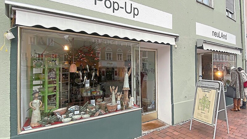 Der Pop-up-Store in der Neustadt ist nur ein kleiner Baustein, um leere Ladenflächen in der Innenstadt mit Geschäftsideen zu füllen. Auf die Leerstandsquote von acht Prozent, sei man in vergleichbaren Städten neidisch.