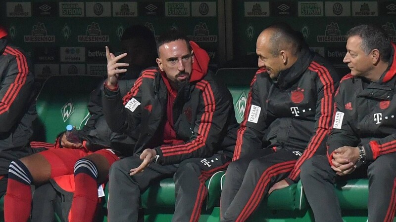 Werden gegen Bayer Leverkusen fehlen: Franck Ribéry (l.) und Arjen Robben