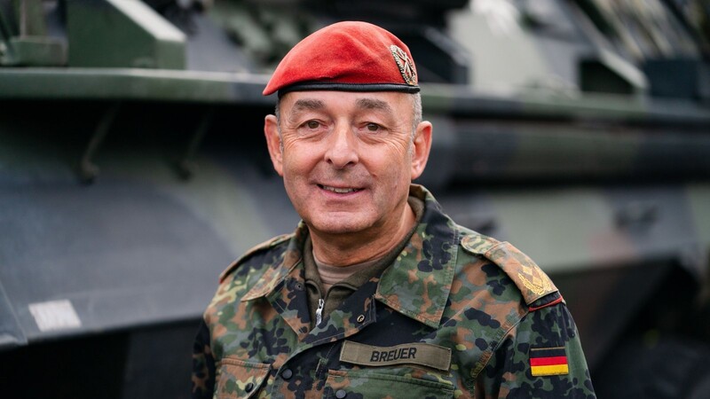 Generalmajor Carsten Breuer, Kommandeur des Kommandos Territoriale Aufgaben, soll den Corona-Krisenstab leiten.