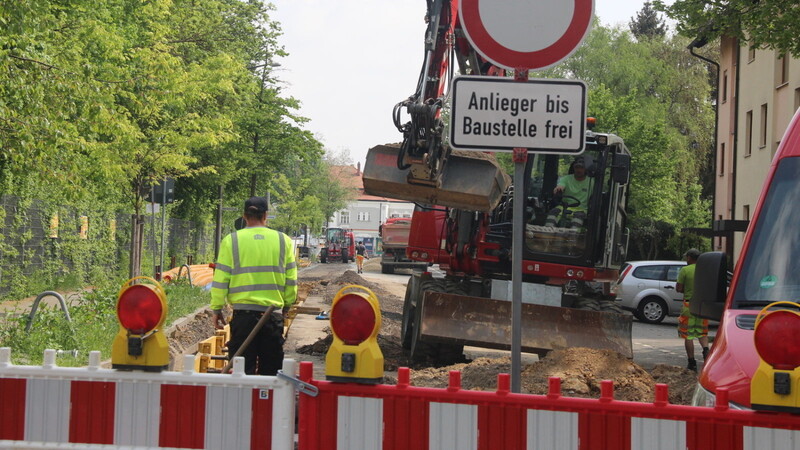 Auf Straubings Autofahrer kommen heuer wieder zahlreichen Baustellen zu.