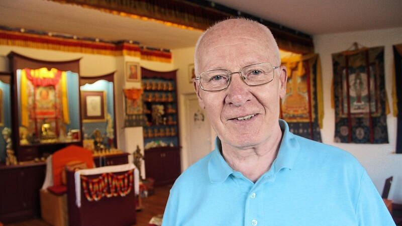 Dieter Kratzer ist seit 45 Jahren Buddhist: "Ich lerne aber immer noch etwas dazu."