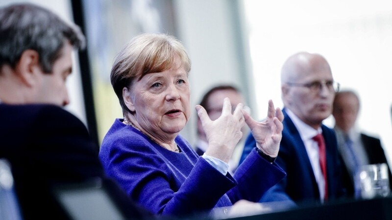 Bundeskanzlerin Angela Merkel bespricht sich an diesem Mittwoch wieder mit den Ministerpräsidenten.
