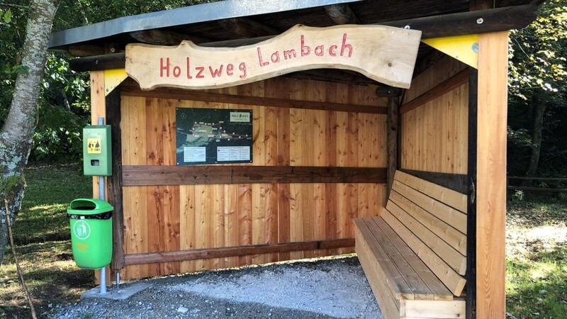 Der Holzweg in Lambach soll mit Hilfe von Naturpark-Mitteln eine weitere Aufwertung erfahren. Die offizielle Einweihung ist für April geplant.