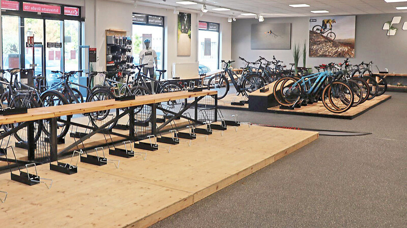 Am vergangenen Donnerstag hat das Cube-Center neue Fahrräder bekommen - die Hälfte ist bereits verkauft.