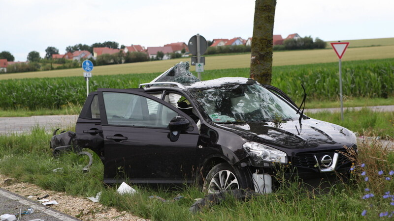Im Juli 2011 verstarb bei einem schweren Verkehrsunfall an der Kreuzung Oberaichgarten eine Person. (Foto: Archiv)