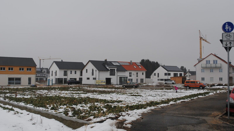 Im Neubaugebiet an der Georg-Schweiger-Straße soll ein Kindergarten in Fertigbauweise entstehen. (Foto: ka)