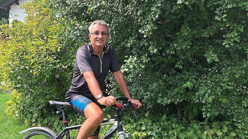 "In gewisser Weise habe ich jetzt mehr Freizeit", sagt Ludwig Prögler. Die freie Zeit nutzt er im Sommer für Radtouren.