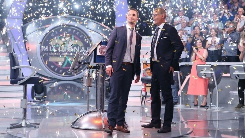 Jahn Stroh gewann beim "Wer wird Millionär?"-Jubiläum eine Million Euro.